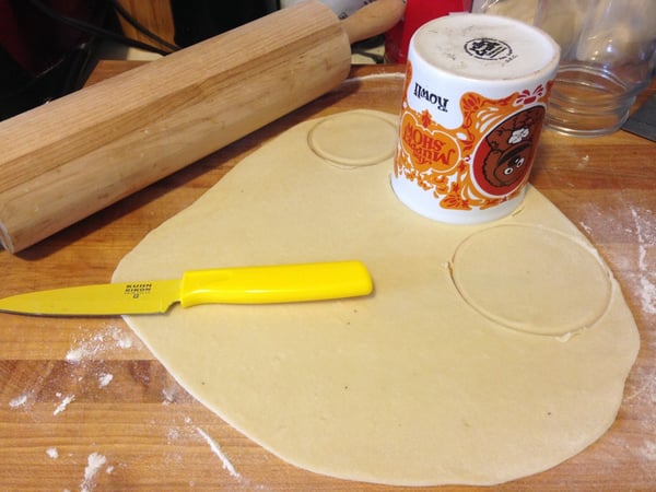 dough circles