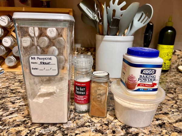 Dry ingredients