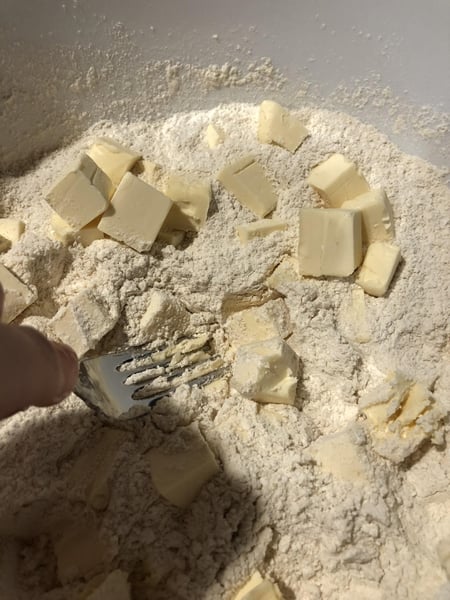 earth balance and flour