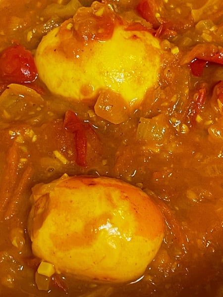 egg in pan