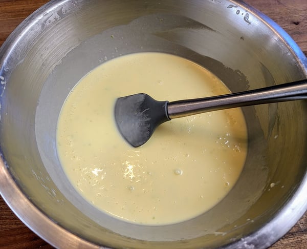egg yolk batter