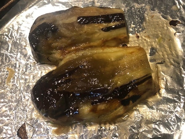 eggplant without skin