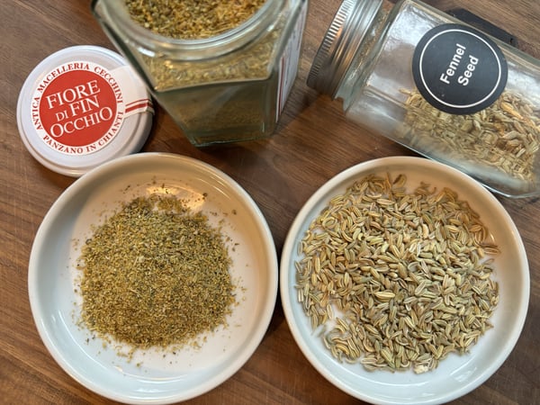 Fennel pollen and fennel seed
