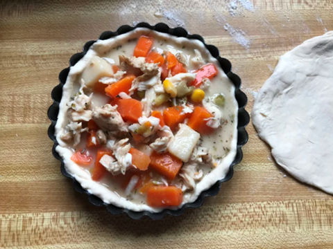 Filled Pot Pie