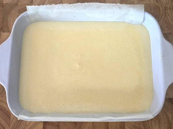 Filling over crust