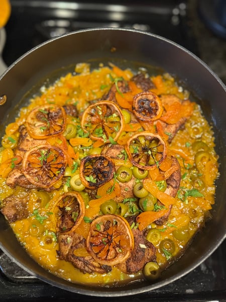 Final braised chicken