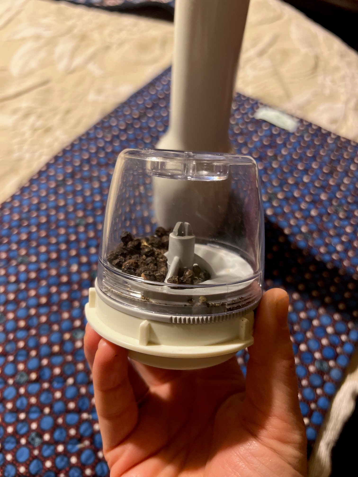 Finamill with peppercorns