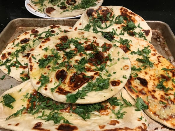 finished naan