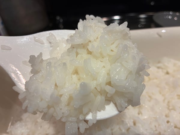 Finished sushi rice
