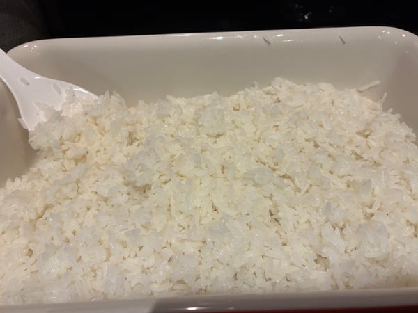 Finished sushi rice