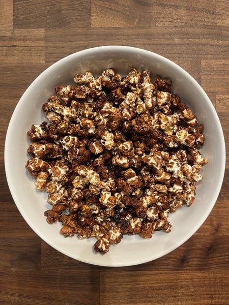 Finished popcorn