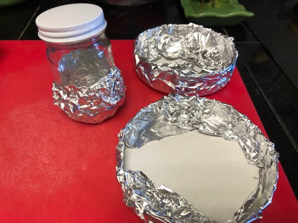 foiled containers
