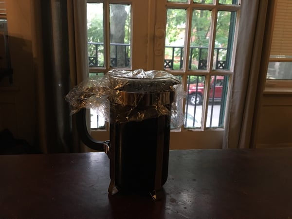 Cold Brew Coffee Step 1