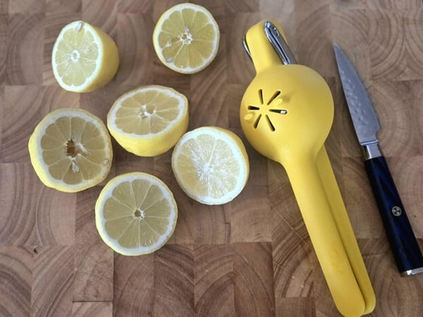 Fresh lemons