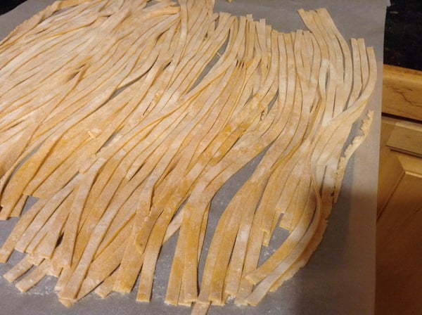 fresh pasta noodles