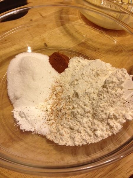 fritter dry ingredients