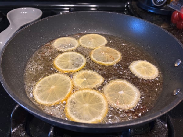 Frying lemons