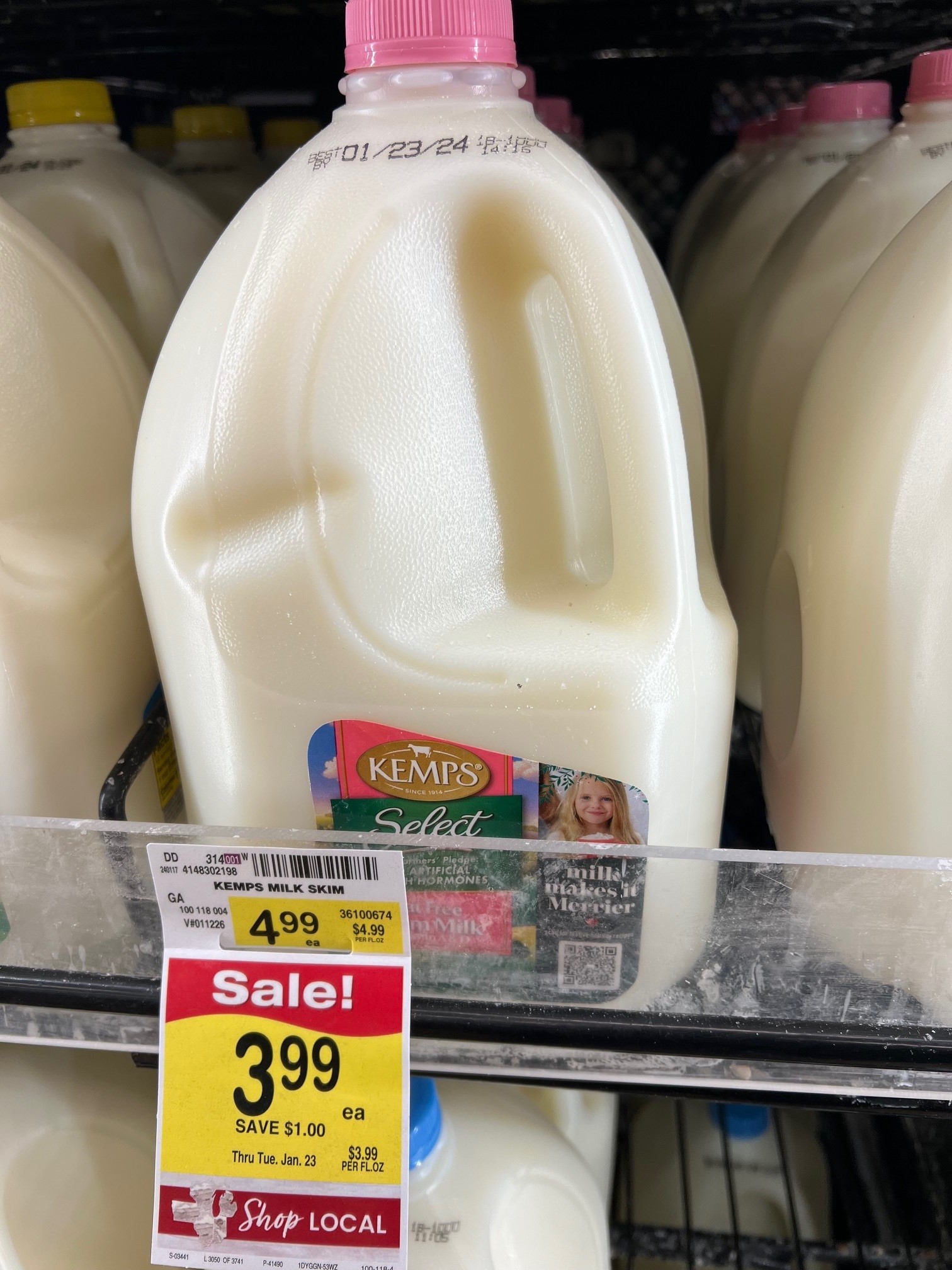 Gallon of milk