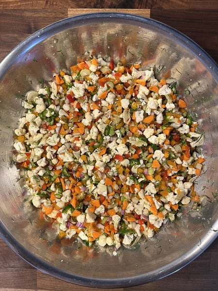 Giardiniera salted