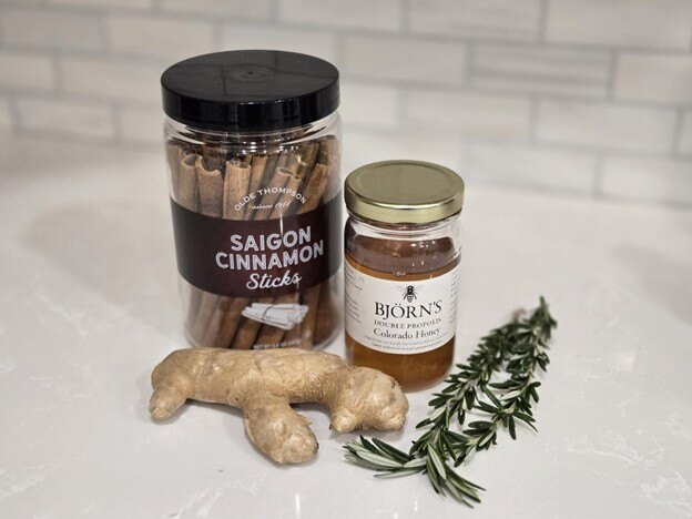 Ginger simple syrup ingredients