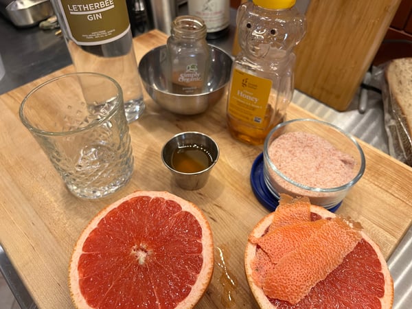 Grapefruit drink