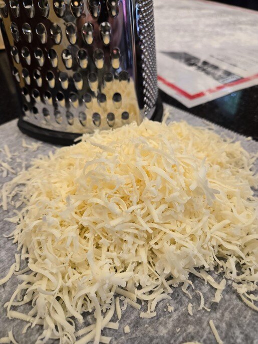 Grated cheese