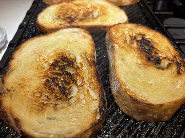 Grilled bread
