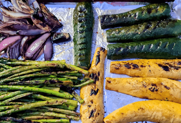 grilled vegetables