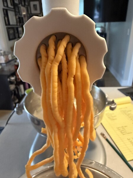 Grinding cheese