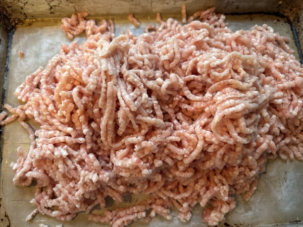 Ground pork
