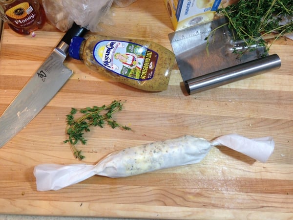 herb butter roll