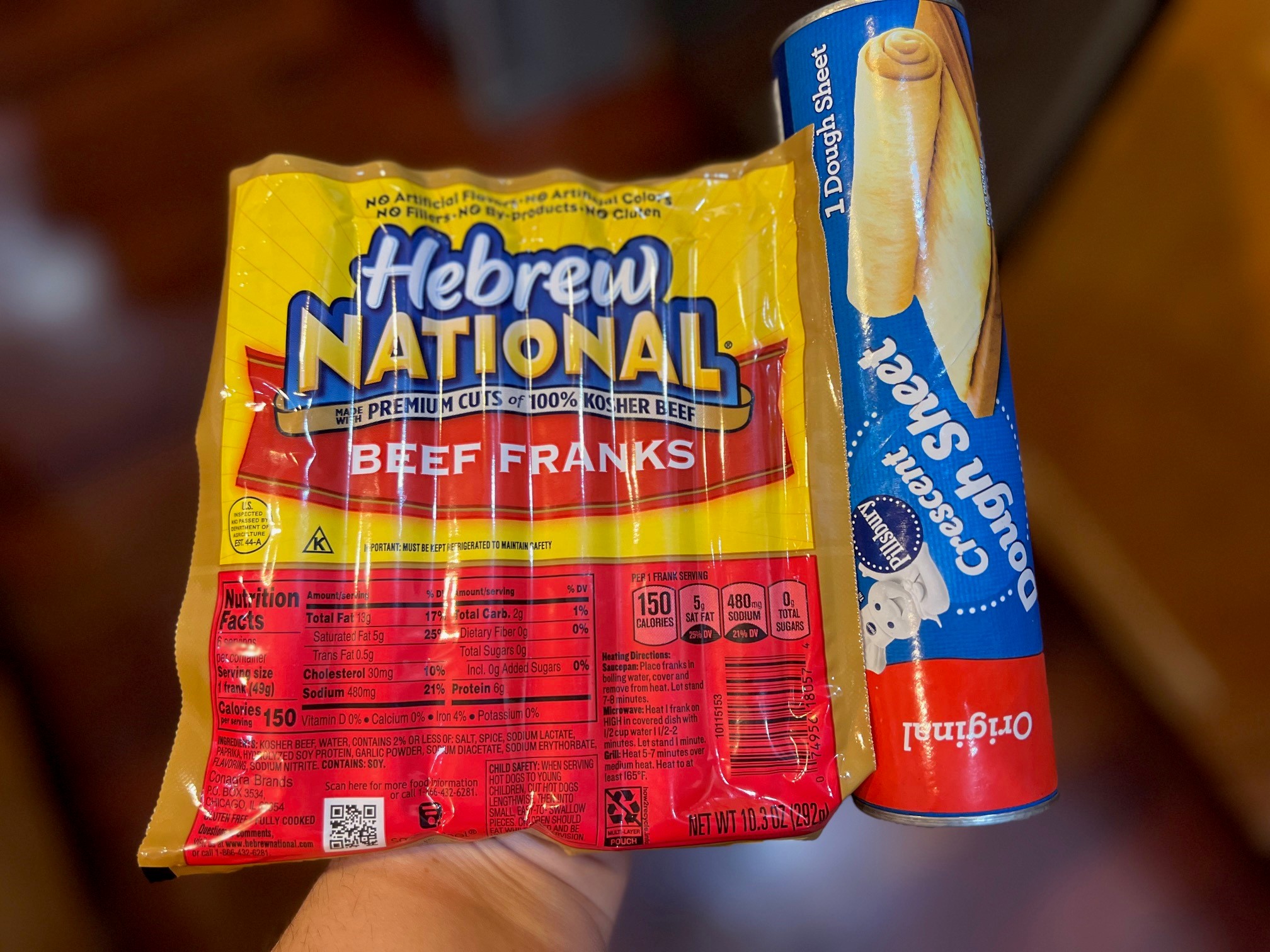 Hot Dogs and Crescent Rolls