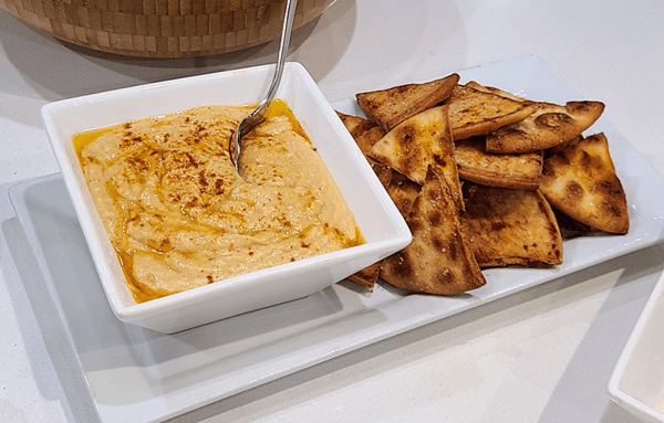 Hummus and pita