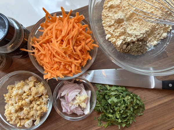 ingredients before mixing