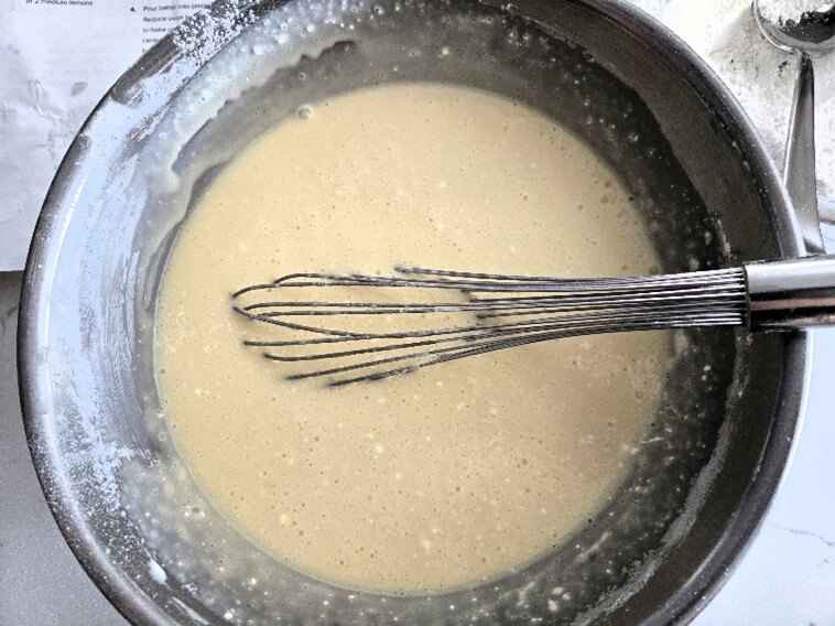 Ingredients combined