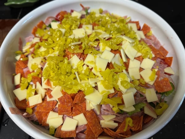 Italian sub salad without croutons