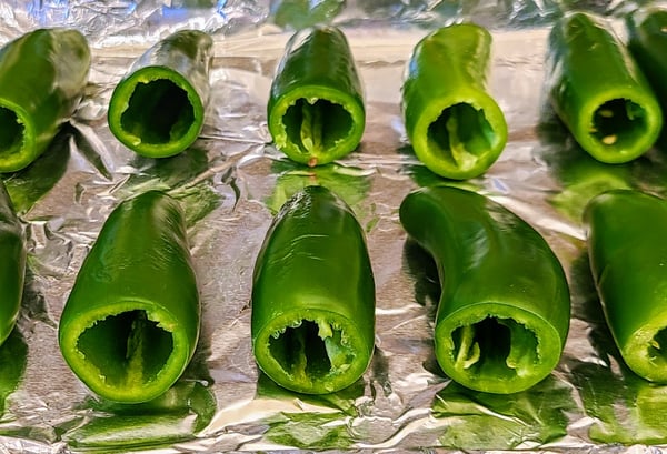 jalapenos hollowed out