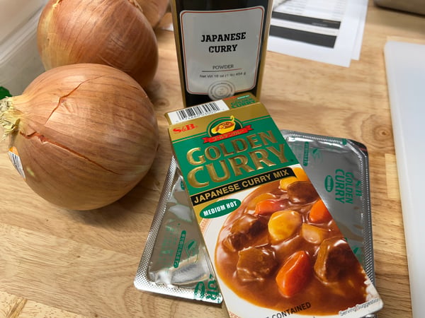 Japanese curry brick