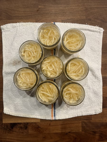 Jar filled