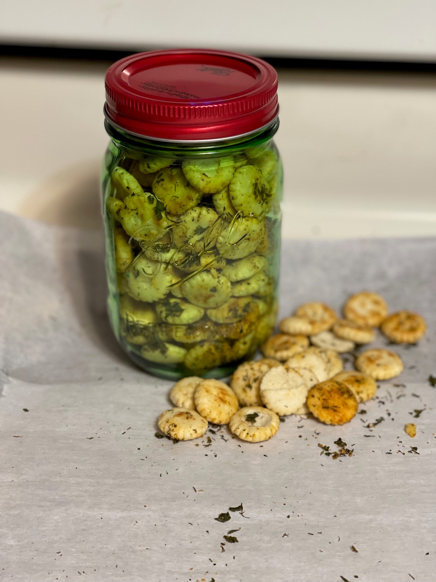 Jarred Oyster Crackers