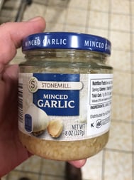 jarred garlic