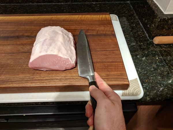 knife by roast
