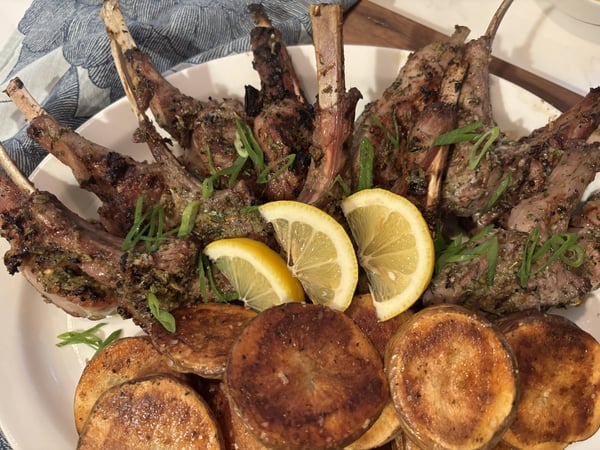 Lamb platter