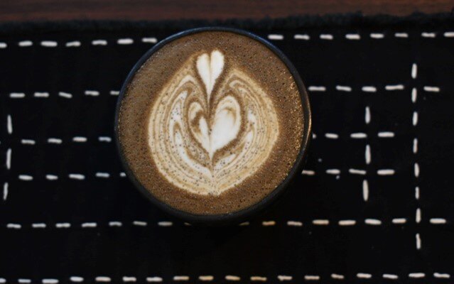 Latte heart
