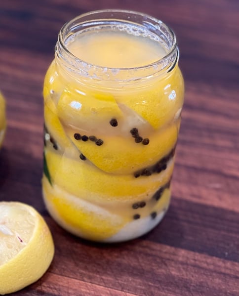 lemons with juice