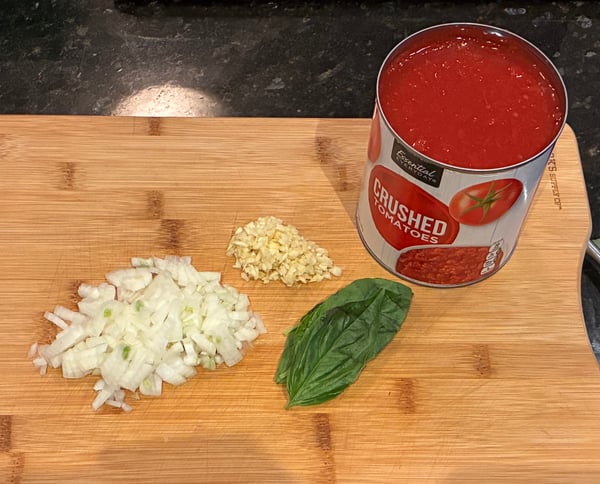Marinara ingredients
