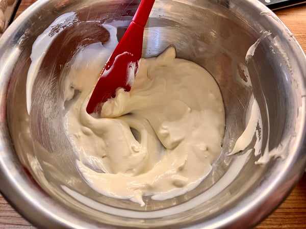 Mascarpone and cream