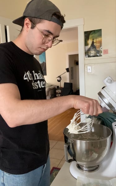 Matt makes buttercream