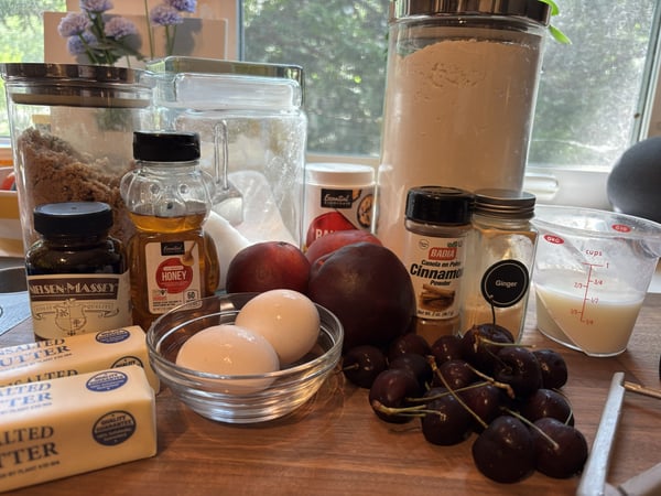 Mini cake mise