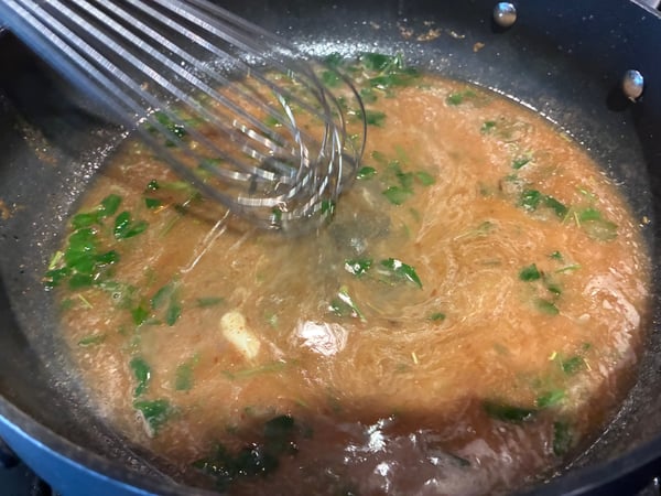 Mounting sauce